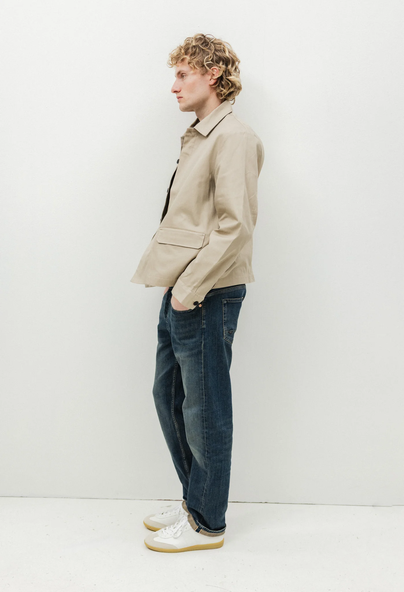 Hank Mid Tapered Selvedge - Earth Blue - Image 10
