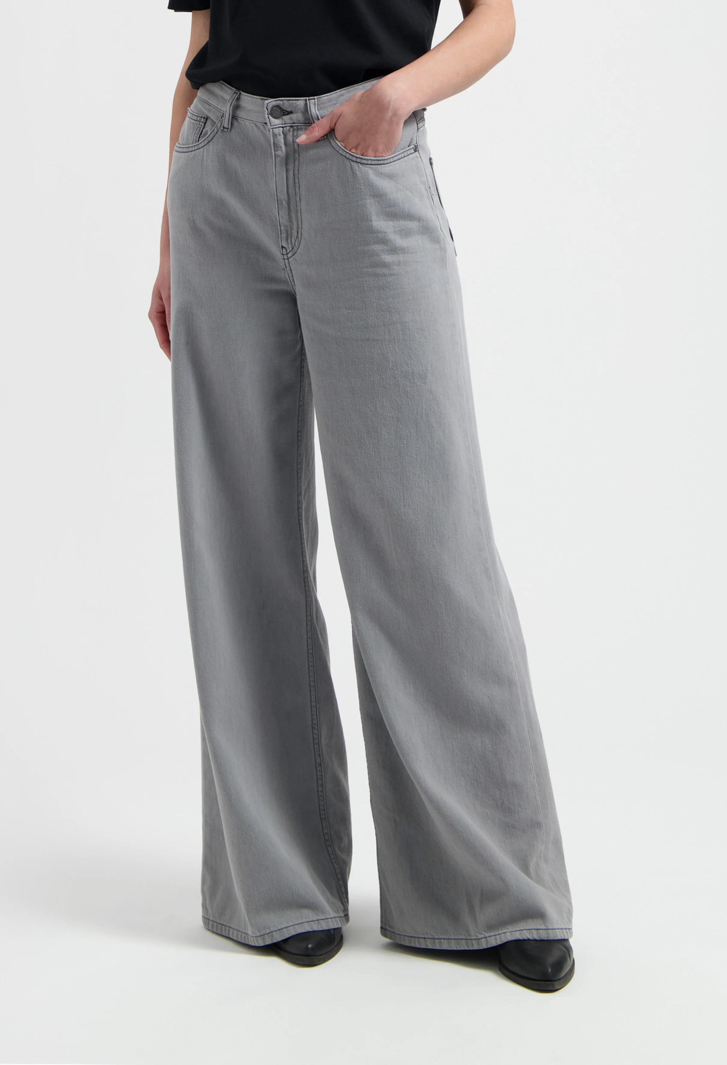 Sara High Loose Flow - Marge Grey - Image 4